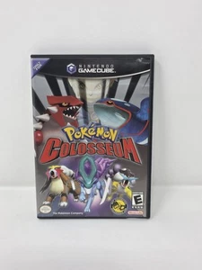 Pokémon Colosseo (Nintendo GameCube) disco gioco con custodia art no manuale TESTATO - Foto 1 di 11