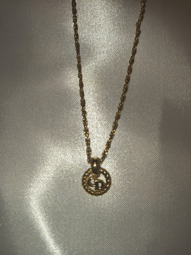 Collana Christian Dior oro