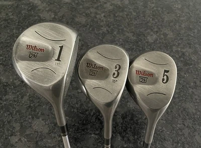 Wilson Ultra System 45 Accuracy Driver, 3 Wood, 5 Wood R400 Regular Flex Steel - Image 1 of 4