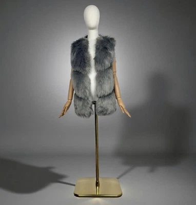 Abrigo Chaleco Chaqueta Marella by Max Mara Piel Sintética Talla S Foto 1 de 4