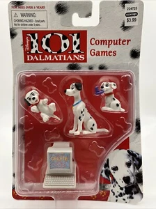 New Vintage Mattel Arco Toys Disney 101 Dalmatians Computer Games Figures - Picture 1 of 2