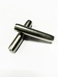 2 roll pins for Polaris 7661913 Pin Spring Driveshaft Spring Pin (Roll Pin) - Picture 1 of 2