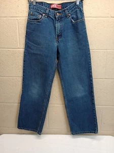 Levis 550 Jeans Boys 14 Regular Relaxed Fit Tapered Leg Denim School - Picture 1 of 8