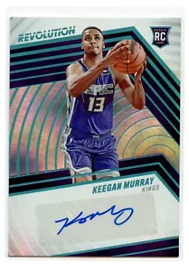 Camiseta deportiva 2022-23 Panini Revolution Keegan Murray Auto Infinite 13/25 #d Rookie - Imagen 1 de 2