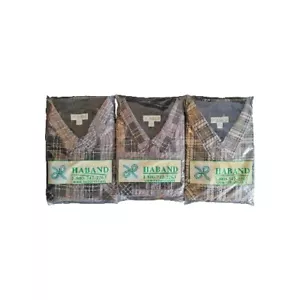 3-Haband Mens Plaid Long Sleeve Button-Down Shirts Size 4X - Picture 1 of 5