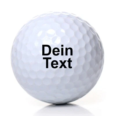 Golfbälle mit Gravur Wunschtext dein Text personalisiert 3 6 oder 10 Ball Wilson - Bild 1 von 4