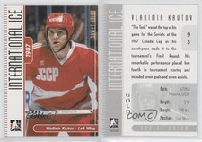 2006 In the Game-Used International Ice Signature Series /10 Vladimir Krutov #95