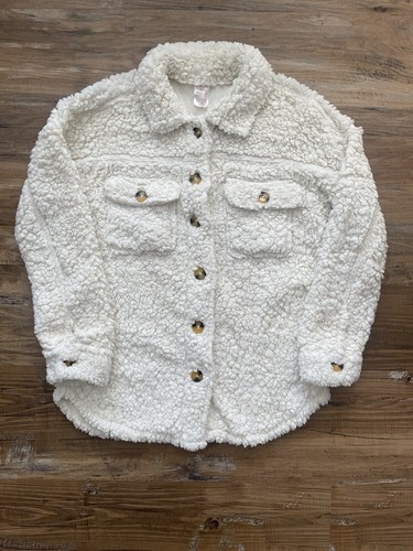 OFF WHITE Giacca maglione medio con bottoni panna bianco sporco