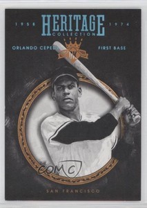 2016 Panini Diamond Kings Heritage Collection Sapphire /25 Orlando Cepeda HOF