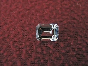 Aquamarine Emerald Cut Loose Stone 7 x 9 mm 2.2 TCW - Picture 1 of 4