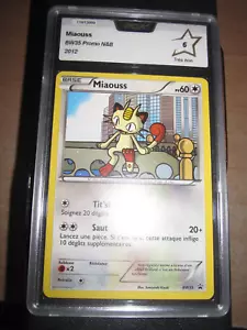 POKEMONPCA 6 (◕‿◕✿) MIAOUSS BW35 PROMO EPEE & BOUCLIER NON HOLO FRANCAIS - Picture 1 of 2