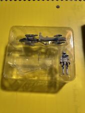 STAR WARS MICRO GALAXY SQUADRON SERIES 4 RARE CAPTAIN REX & BARC SPEEDER