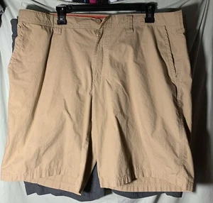 PANTALONES CORTOS COLOMBIA SPORTSWEAR PARA HOMBRE CAQUI FRENTE PLANO 38" - Imagen 1 de 10