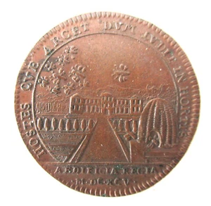 FRANCE- 1695- KING'S PROPERTIES -BEES & BEE HIVE -COPPER -VERY RARE - Picture 1 of 2