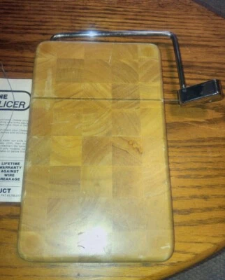 Tabla de cortar queso de madera Prodyne 9x6  Foto 1 de 4