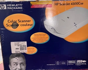 NEW Sealed HP Scanjet 4300Cse Flatbed Scanner Hewlett Packard - Picture 1 of 1