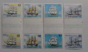 STAMPMART : SAMOA I SISIFO 1981 SAILING SHIPS 4v GUTTER PAIR MNH SET - Picture 1 of 3