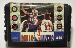 BULLS vs LAKERS and The NBA Playoffs Game 16-bit SEGA Mega Drive MD Genesis 1992