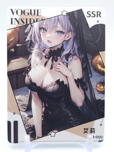Quiet Time - Anime Waifu SSR Trading Card - Picture 1 of 1