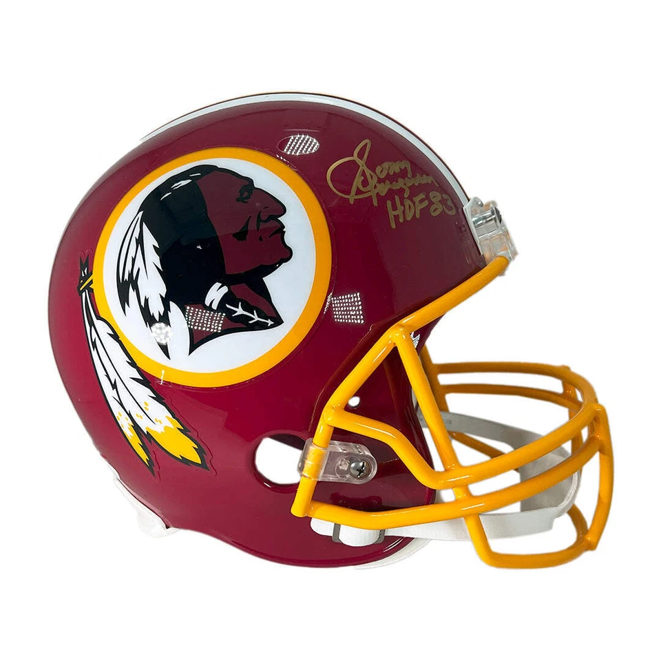 Inscripción firmada por Sonny Jurgensen HOF 83 Washington Redskins retro tamaño completo Foto 1 de 3