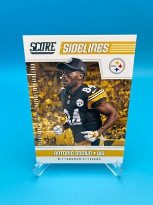 2018 Score - Sidelines #8 Antonio Brown - Image 1 of 2