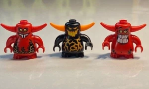 Lego Minifigures Lot of 3 Nexo Knights Scurrier - Picture 1 of 1