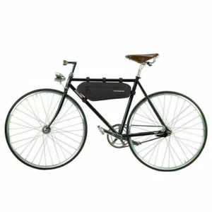 RockBros Waterproof Triangle Bag Large Capacity 4L Front Tube Frame Black NEW - Picture 1 of 6
