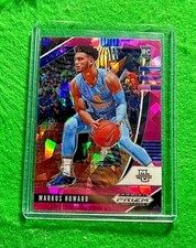 MARKUS HOWARD PRIZM PINK ICE ROOKIE CARD JERSEY #0 MARQUETTE RC NUGGETS 2020 RC 