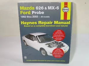 Haynes Publications 61042 Repair Manual for Mazda MX-6 Ford Probe - Foto 1 di 11