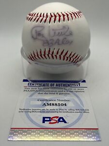 Ron Kittle 83 AL ROY White Sox Signed Autograph Official League Baseball PSA DNA