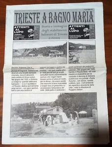mx23 1996 TRIEST A BATH MARIA - Badeanstalten - Supplem. a "IL PICCOLO" - Bild 1 von 1