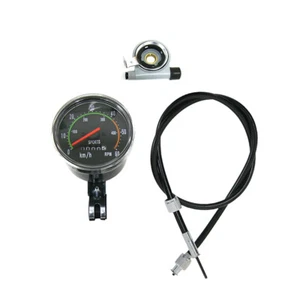Speedometer & Odometer w/ Mounting Hardware For 80cc Motorized Bicycle Motor - Picture 1 of 12