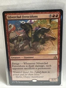 MTG Silverclad Ferocidons  - Rivals of Ixalan #115 - Picture 1 of 1