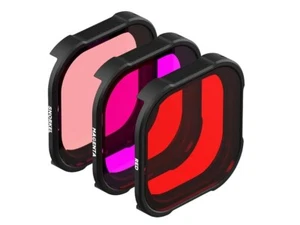 Paquete de 3 filtros PolarPro DIVEMASTER para GoPro Hero 9/10/11 rojo/magenta/snorkel - Imagen 1 de 6