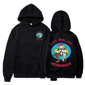 Breaking Bad Hoodie Los Pollos Hermanos Chicken Brothers Print Tracksuit Men Wom - Picture 1 of 20