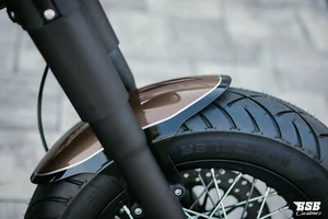 GFK Frontfender für 130 - 140 Tyre 16"-17" Softail Modelle 2000-17 mit Gutachten - Bild 1 von 7