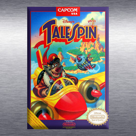 TaleSpin Video Game Box Art *NES* High Quality Magnet