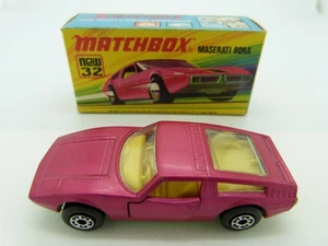 Matchbox Lesney Superfast 32 Maserati Bora in Original Box - Picture 1 of 6