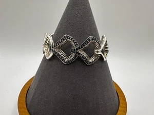 JOHN HARDY Silver 18K Legends Naga Dragon Scales Bracelet M - With B (PS2014257) - Picture 1 of 5