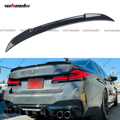 Alerón de maletero de fibra de carbono estilo CS PARA BMW G30 530i 540i F90 M5 2017-2023 Foto 1 de 4