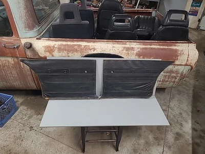 1968 Plymouth Road runner OEM 内部后门板套装 黑色 b 型车身 68-70 — 第 1/4 张图片