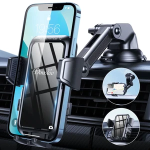 Phone Mount for Car (3 in 1) Dashboard Windshield Air Vent [Multi-Angle Adjustme - Photo 1 sur 12