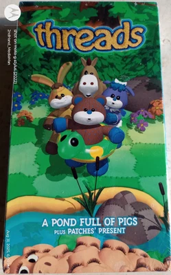 NEW SEALED THREADS A POND FULL OF PIGS VHS - Image 1 of 2