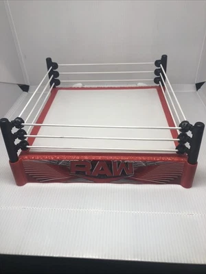 WWE MAIN EVENT RAW SUPERSTAR WRESTLING FIGURE RING MATTEL ELITE BASIC Preowned - Image 1 of 4
