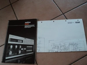 1 originale REVOX B261 SYNTHESEIZER FM TUNER BDA und Gesamtschaltbild - Bild 1 von 1