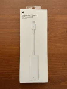 New Sealed Apple Thunderbolt 3 (USB-C) to Thunderbolt 1 / 2 Adapter Model A1790 - Photo 1/4