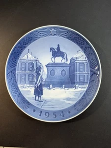 Royal Copenhagen Weihnachtsteller 1954 - Bild 1 von 2
