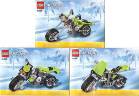 Lego Instructions ONLY Creator Highway Cruiser Set 31018 Ins. 6