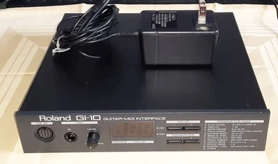 Roland GI-10 Gitarre Synthesizer Bass Midi Interface + Netzteil Japan Import - Bild 1 von 4
