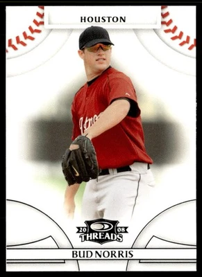 2008 Donruss Threads Bud Norris Houston Astros #64 - Image 1 of 2